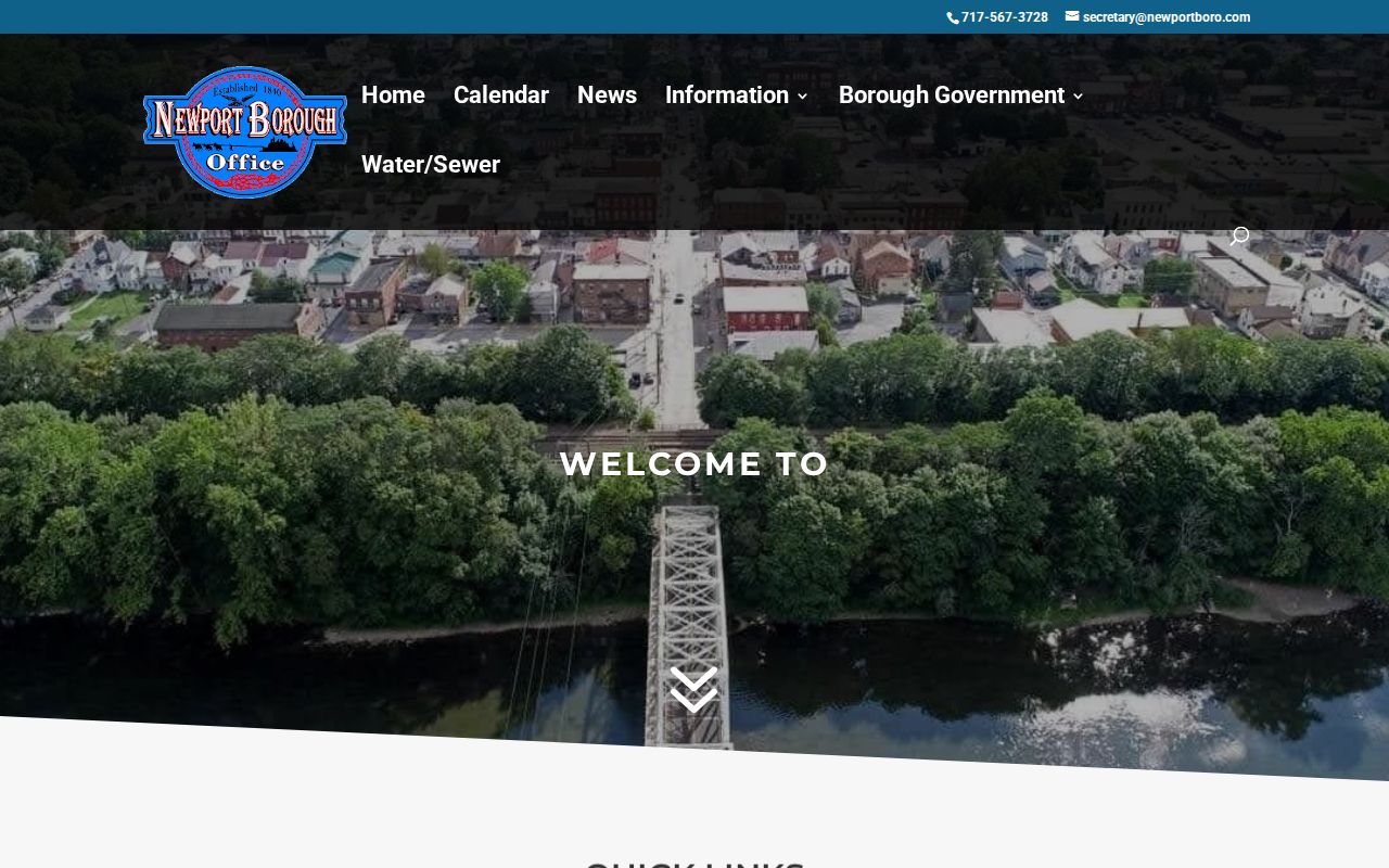 Newport criminal records official Perry County borough contact page